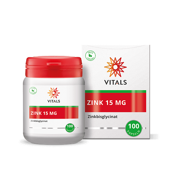 Zink Bisglycinat 15 mg von VITALS