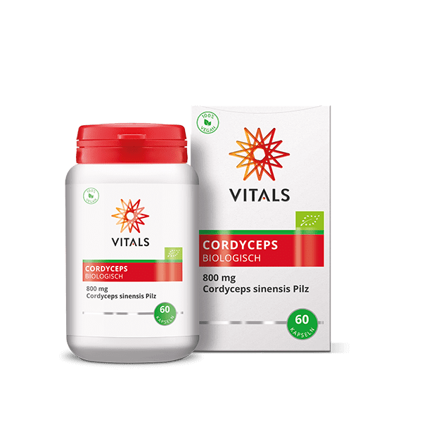 Cordyceps biologisch 800 mg von VITALS