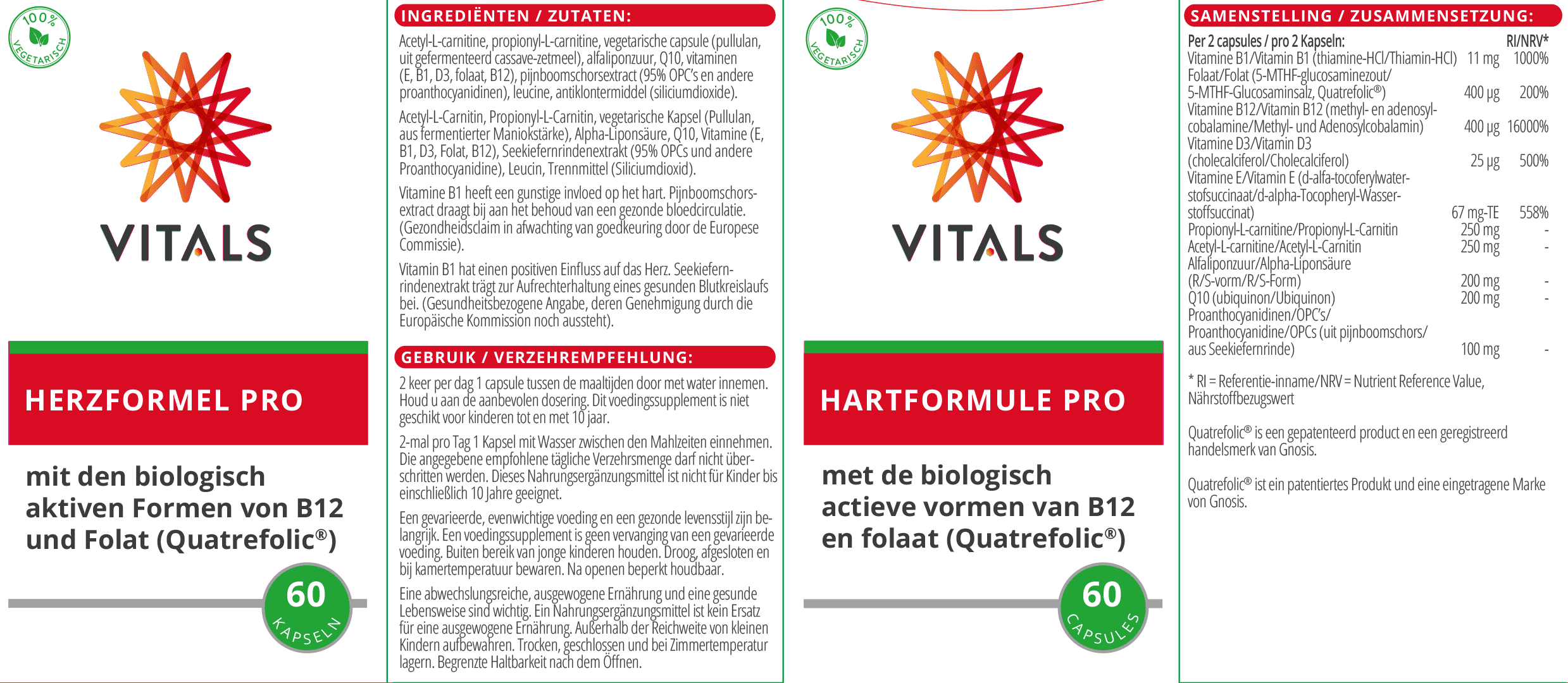 Herzformel Pro von VITALS