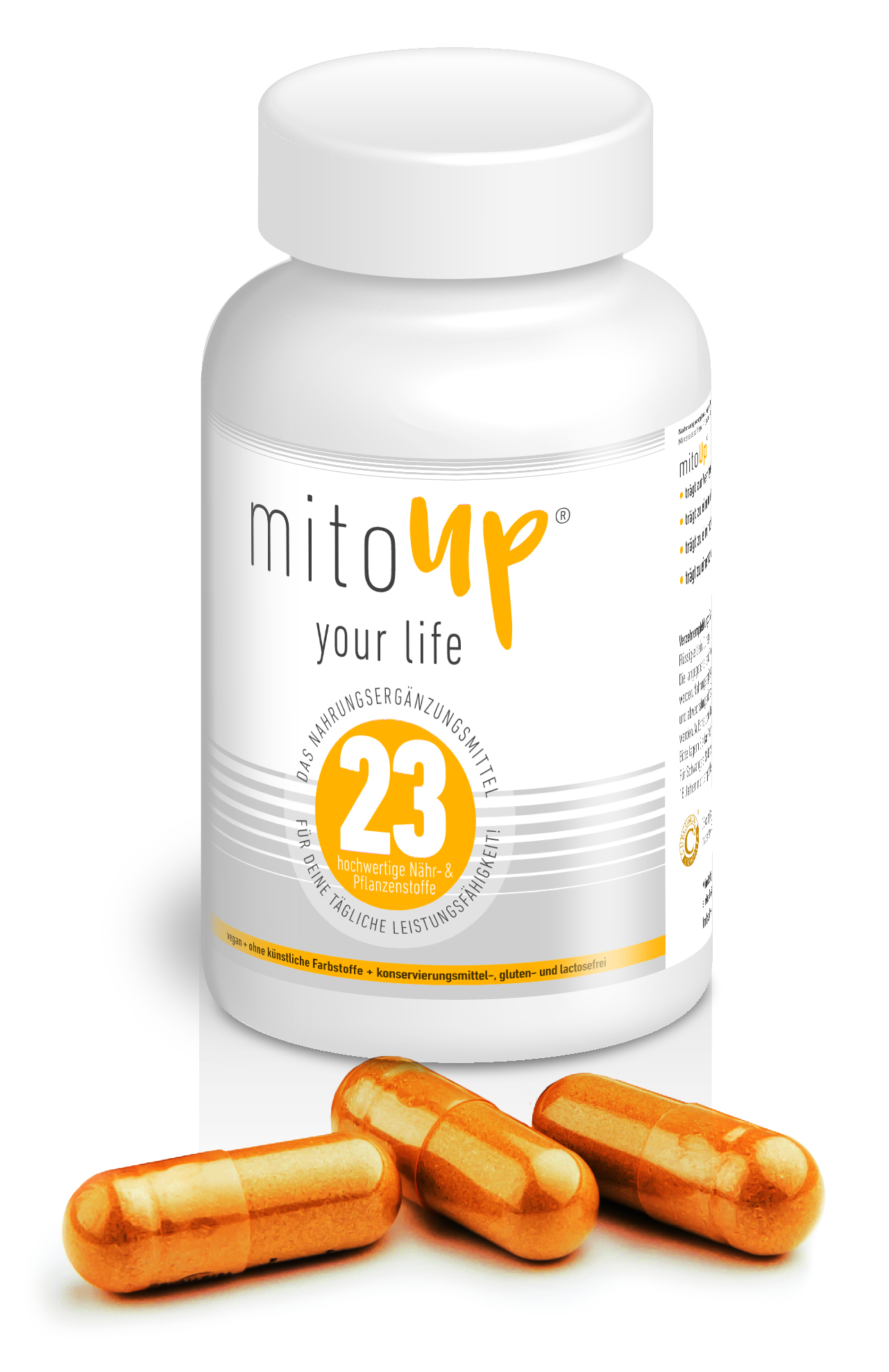 mitoUp® mit NADH | Mitochondrien-Komplex für Energie & Zellschutz