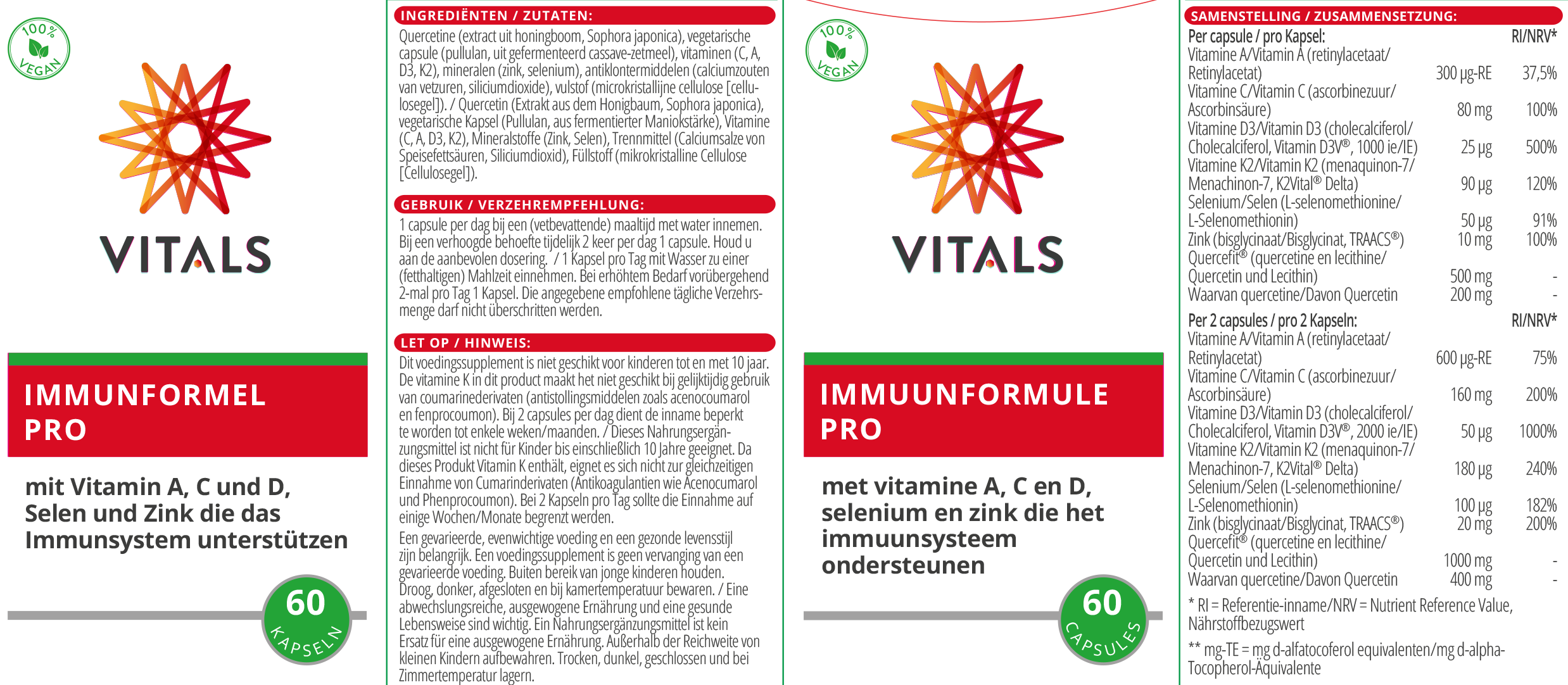 Immunformel Pro von VITALS