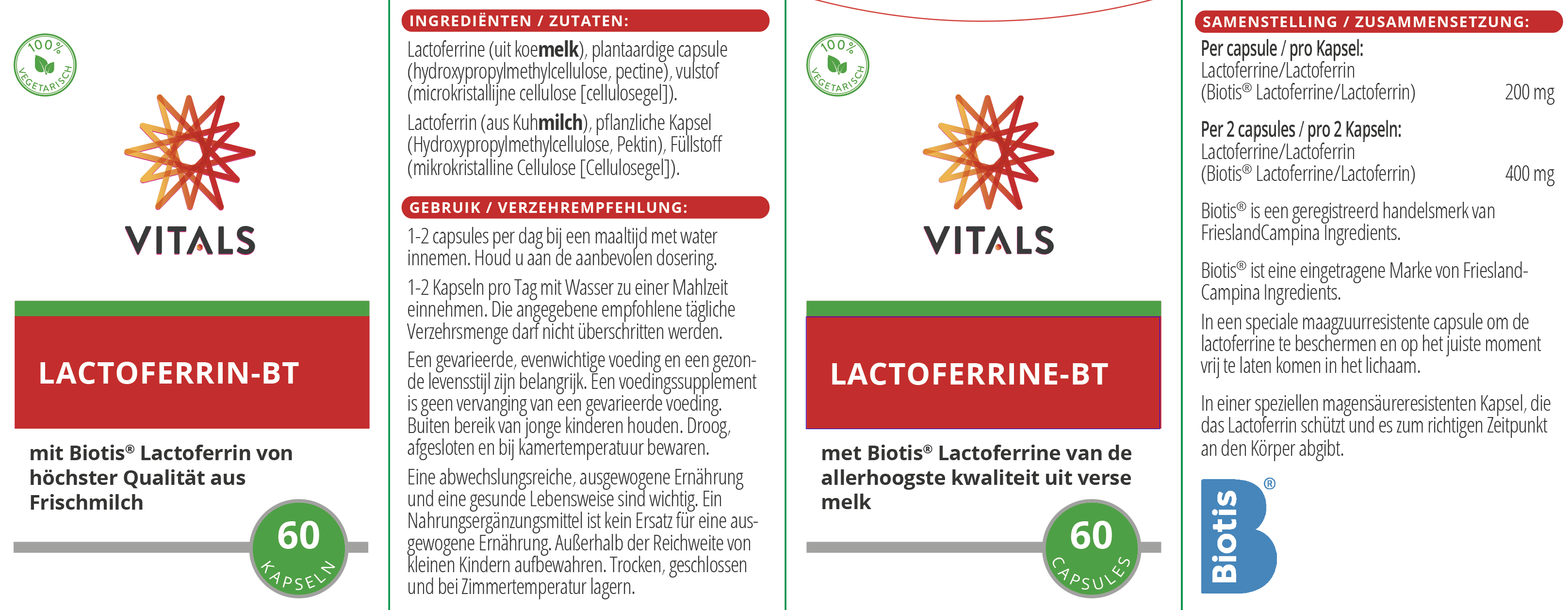 Lactoferrin-BT von VITALS