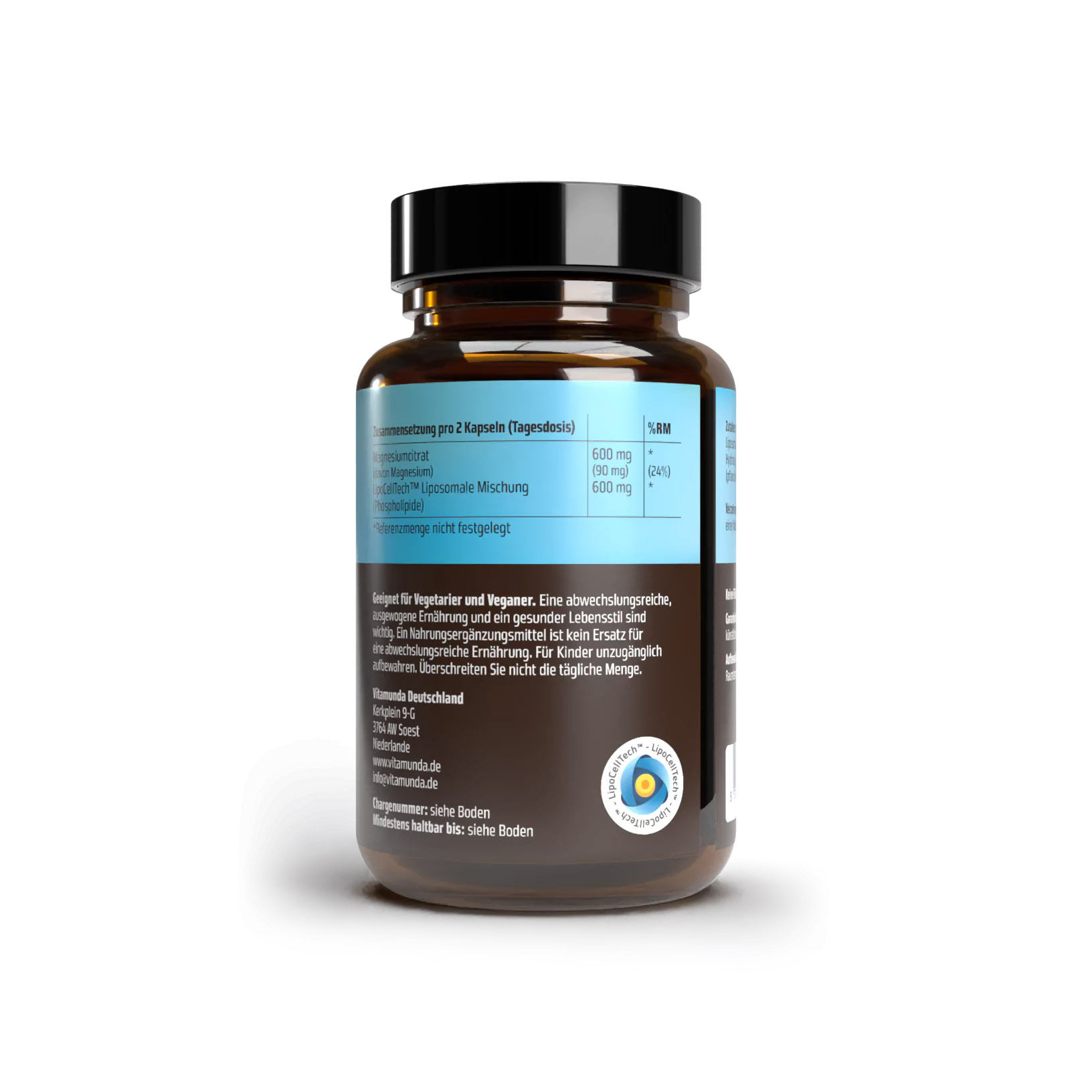 Liposomales Magnesium von Vitamunda