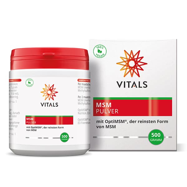 MSM Pulver 500 g von VITALS