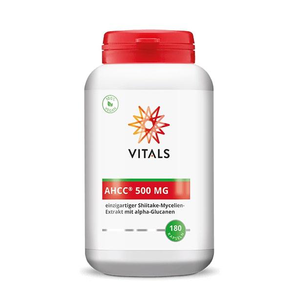 AHCC® 500 mg Vorteilspackung (180 pflanzliche Kapseln)