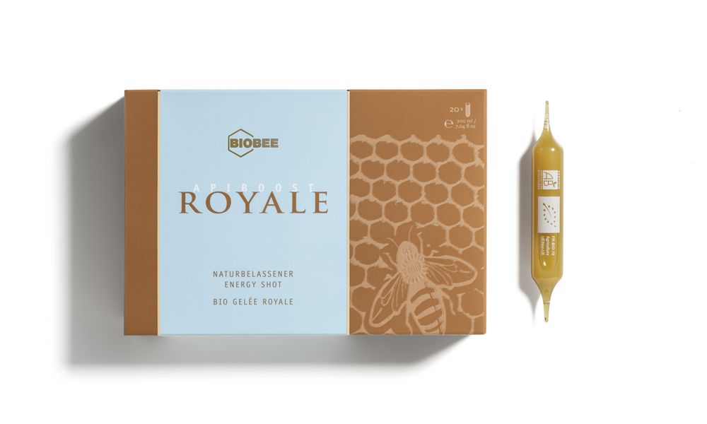 BIO ApiBoost® Gelée Royale Trinkampullen – aus kontrollierter BIO-Imkerei
