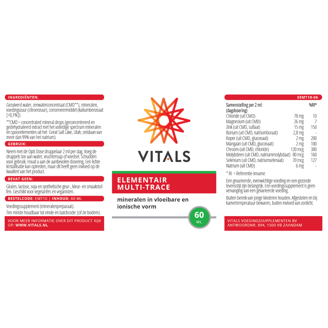 Elementares Multi-Trace 60 ml