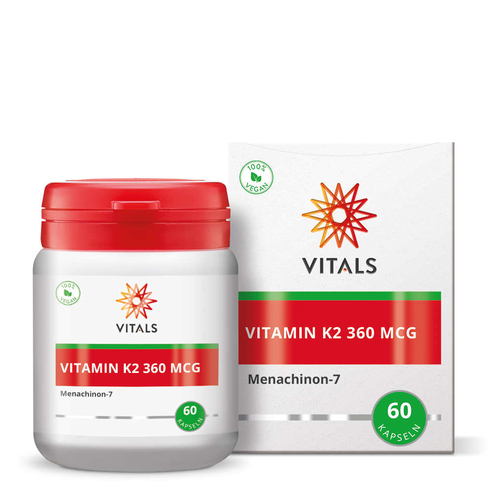 Vitamin K2 360 mcg von VITALS
