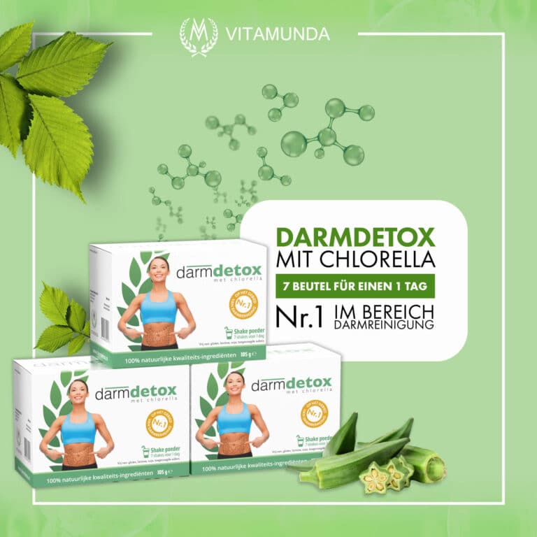 DARMDETOX MIT CHLORELLA 3-Tage-Kur Darmkur zur Darmreinigung