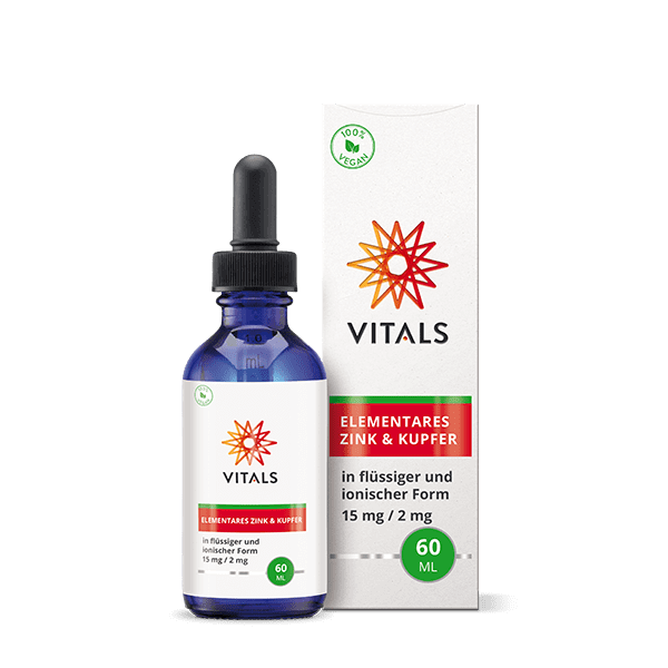 Elementares Zink & Kupfer von VITALS