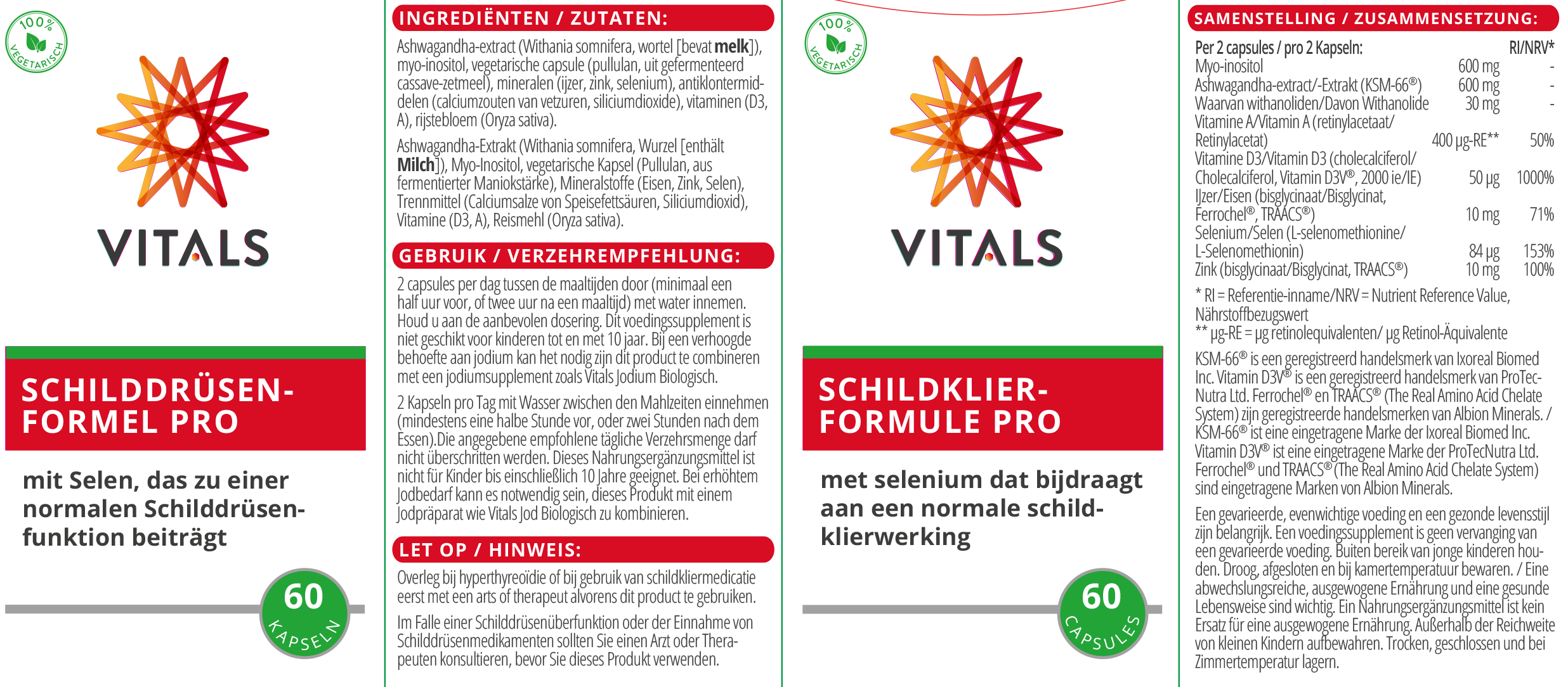 Schilddrüsenformel Pro von Vitals
