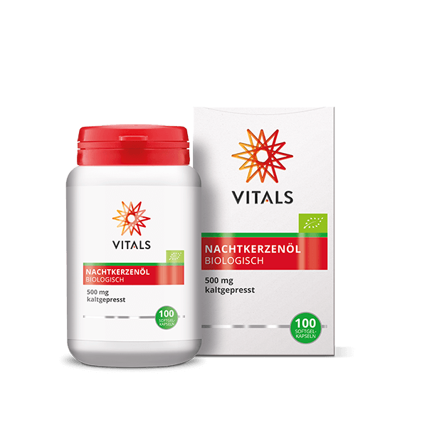 Nachtkerzenöl Biologisch 500 mg von VITALS