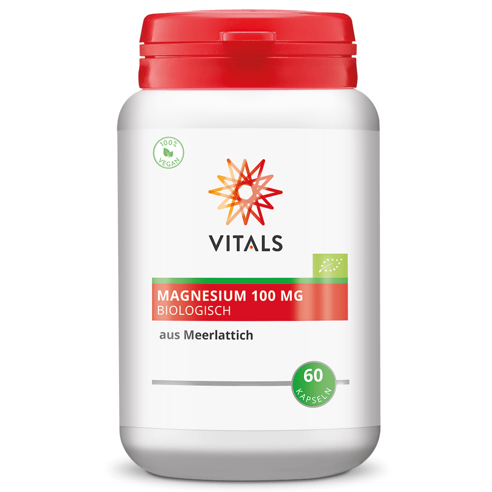 Magnesium 100 mg Biologisch von VITALS