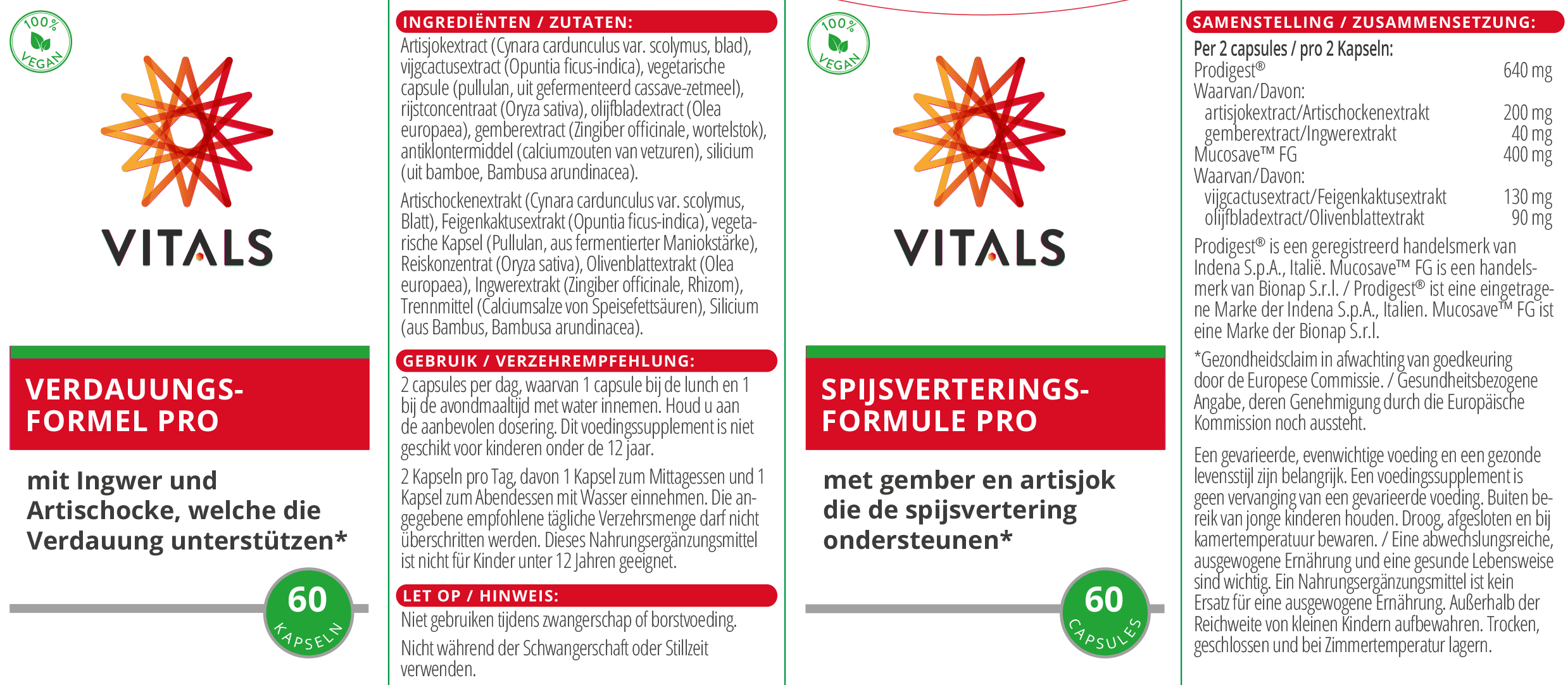 Verdauungsformel Pro von VITALS