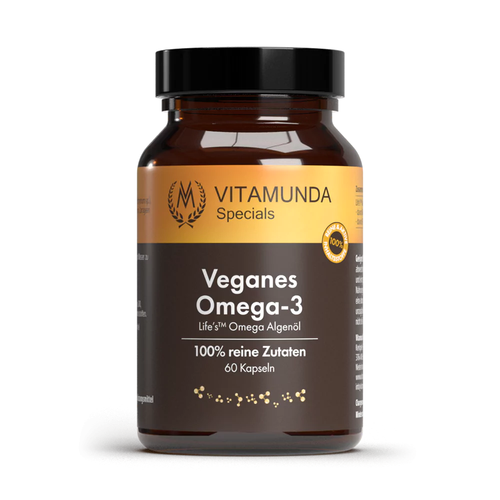 Liposomales Veganes Omega-3 60 Kapseln von Vitamunda