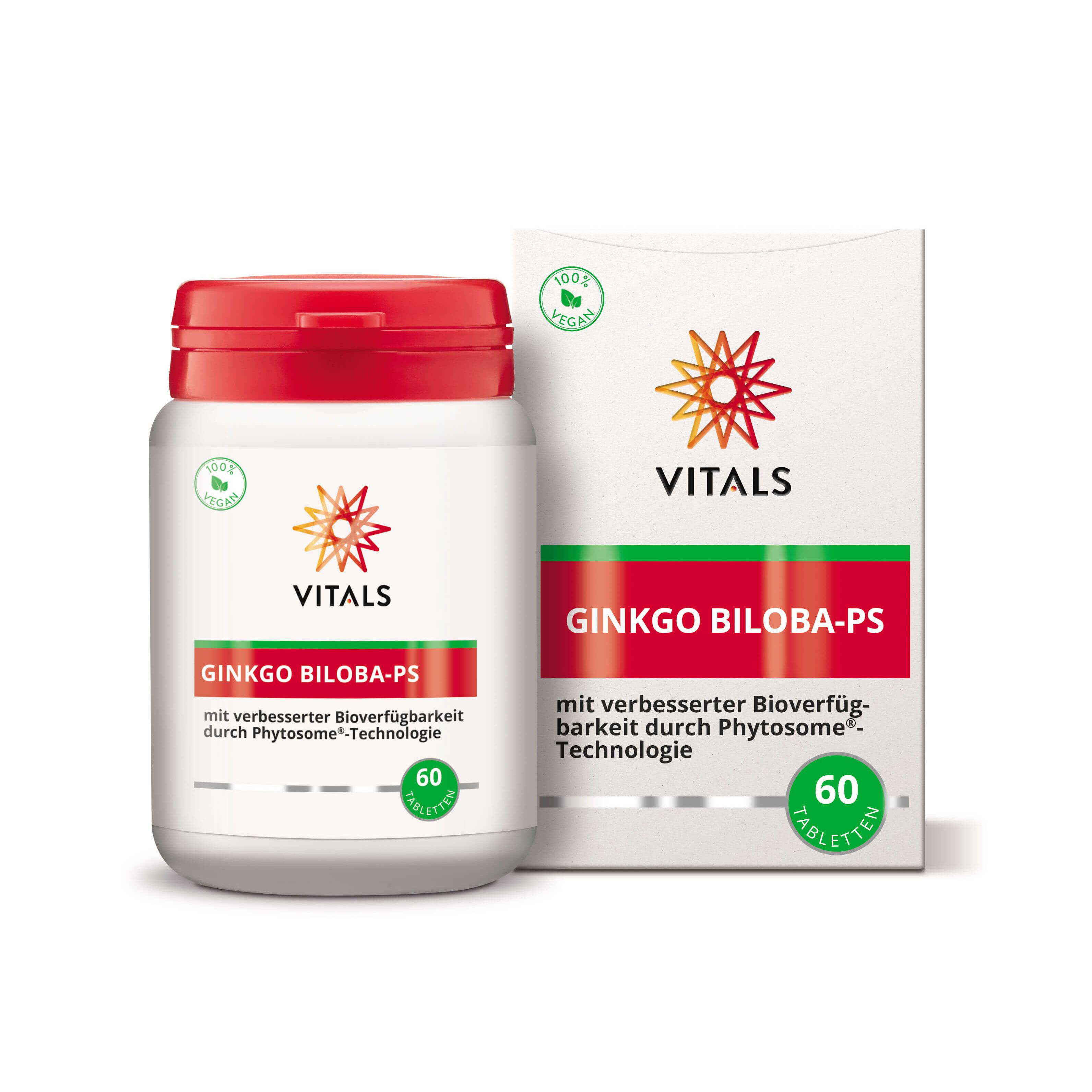 Ginkgo biloba-PS 60 Tabletten