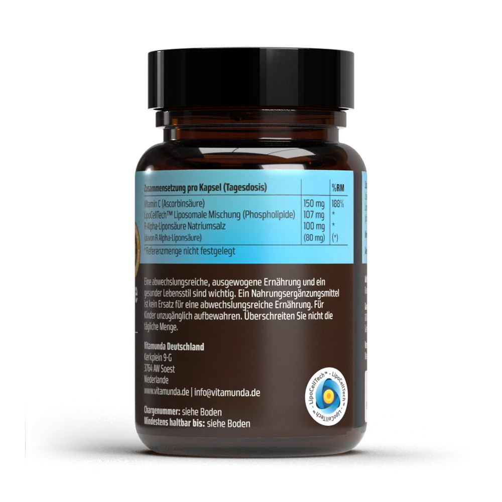 Liposomale R-Alpha-Liponsäure von Vitamunda