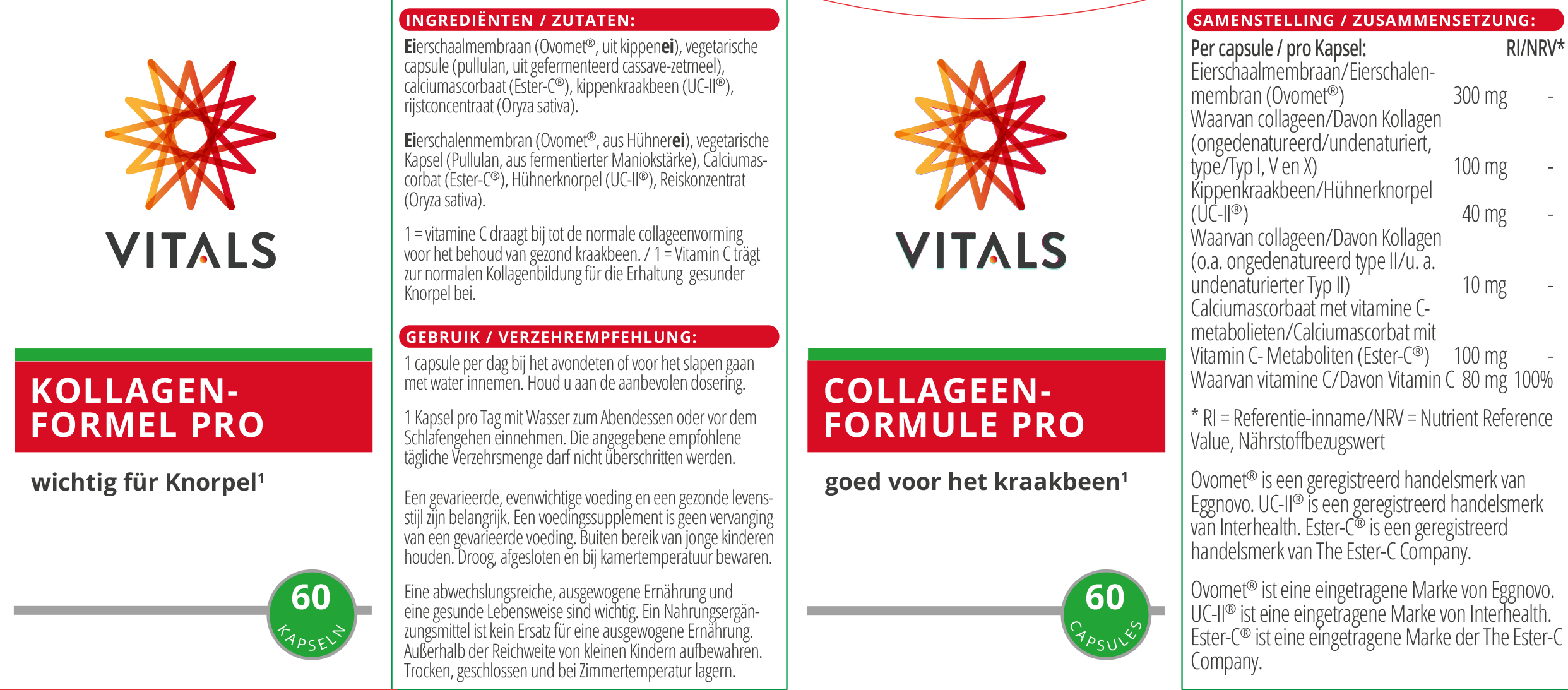 Kollagenformel Pro von VITALS
