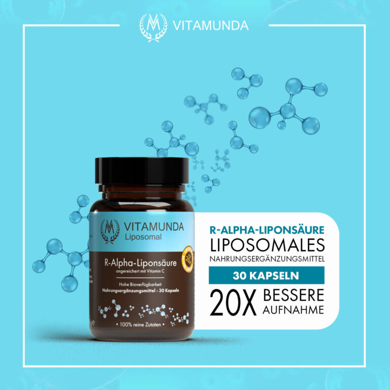 Liposomale R-Alpha-Liponsäure von Vitamunda