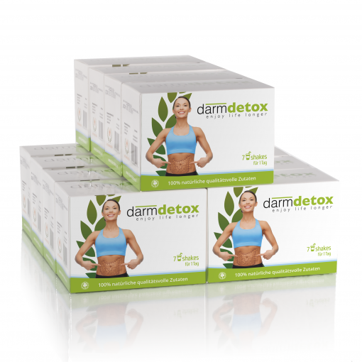 Darm Detox Greenleaves Vitamunda 3 Tage-, 6 Tage-  und 12 Tage- Kur Darm Detox Greenleaves Vitamunda