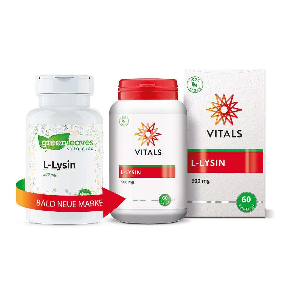 L-Lysin 500 mg von VITALS