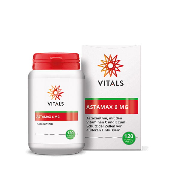 Astamax 6 mg Astaxanthin von VITALS