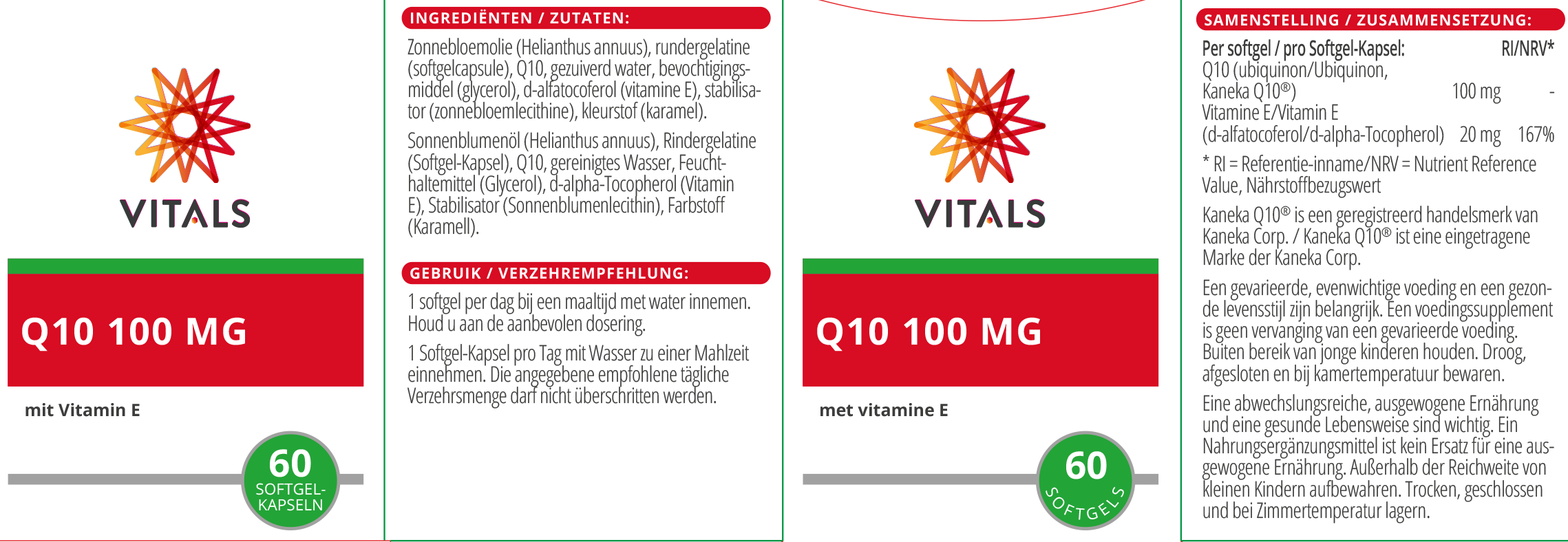 Q10 100 mg von VITALS