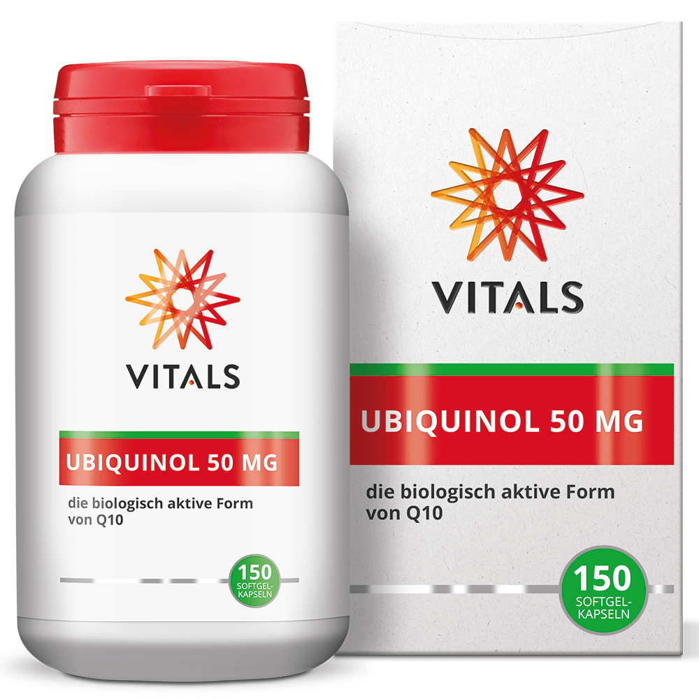 Ubiquinol 50 mg von VITALS