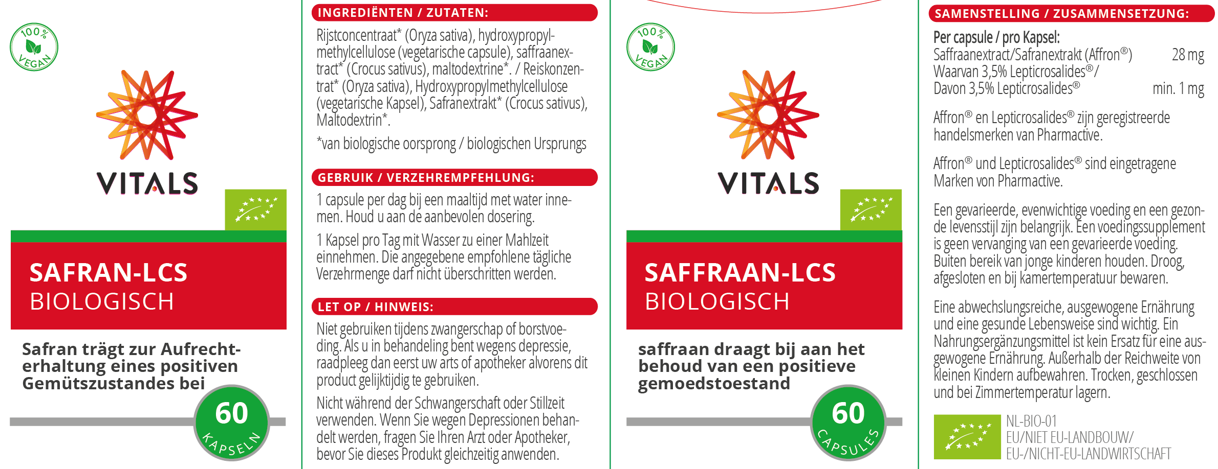 Safran-LCS Biologisch von VITALS