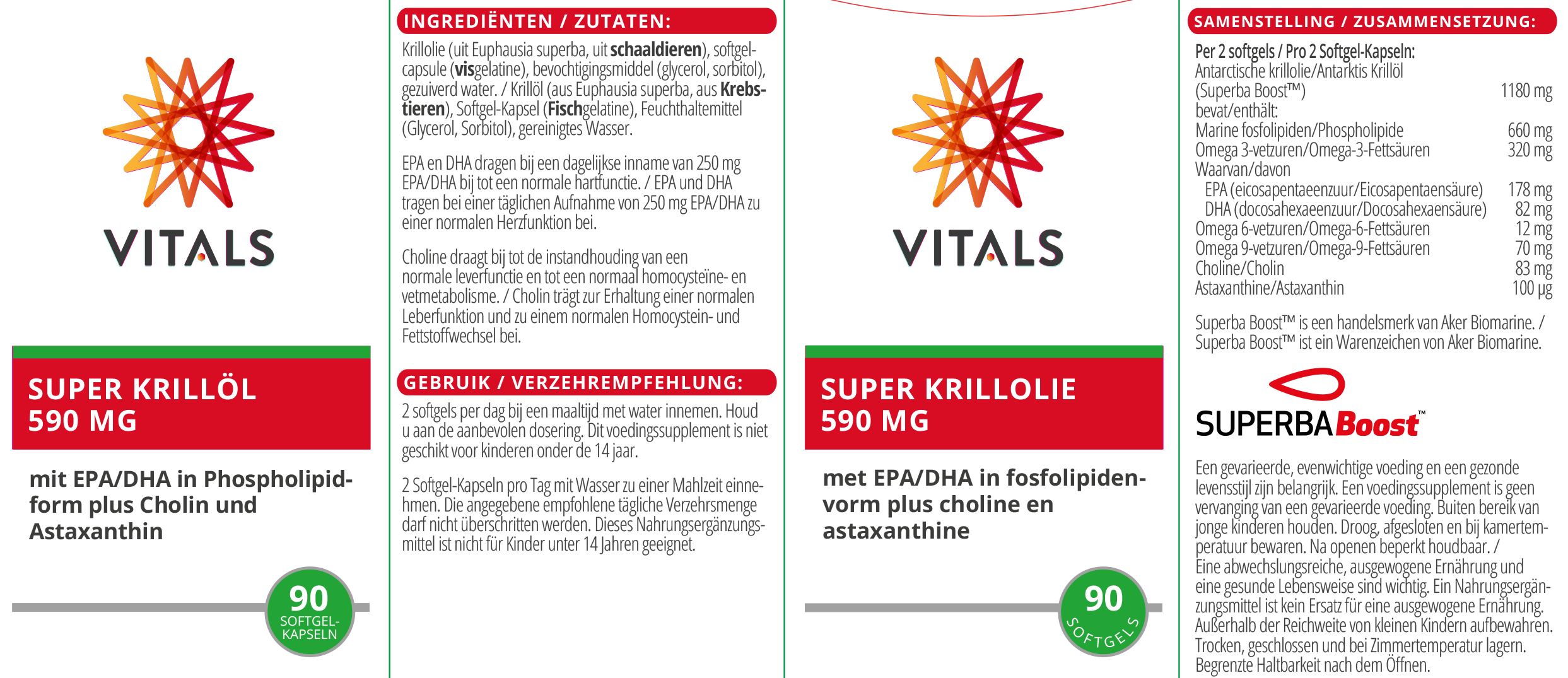 Super Krillöl 590 mg von VITALS