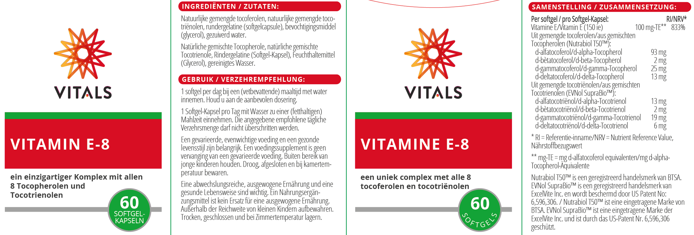 Vitamin E-8 von VITALS
