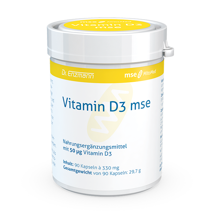 Vitamin D3 mse 2.000 I.E. (50 µg), 90 Kapseln