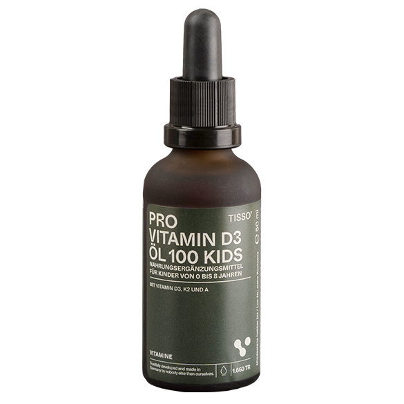 Pro Vitamin D3 Öl 100 kids von Tisso